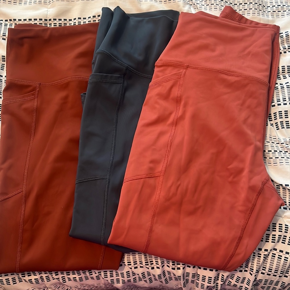 (3) pairs of RBX workout leggings